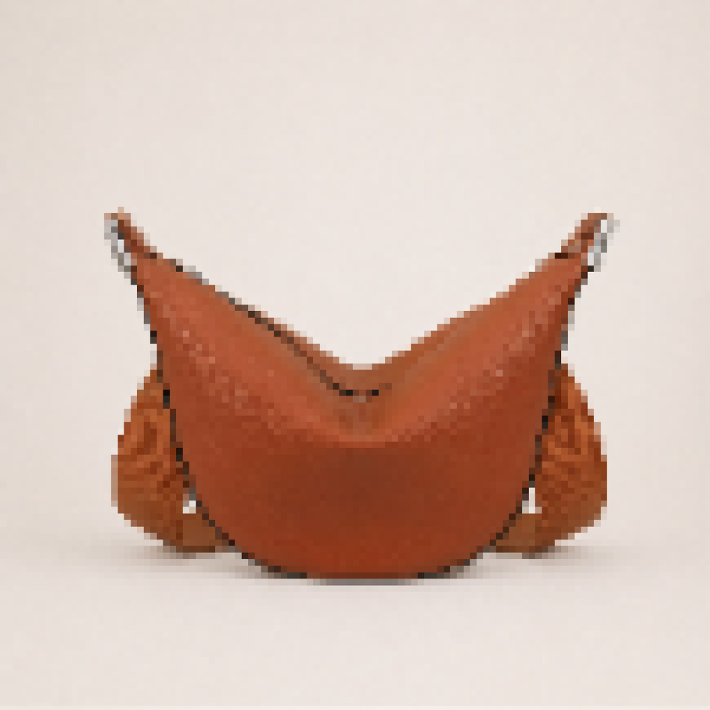 Minimalist Crescent Shoulder Bag with Adjustable Strap for Everyday Use