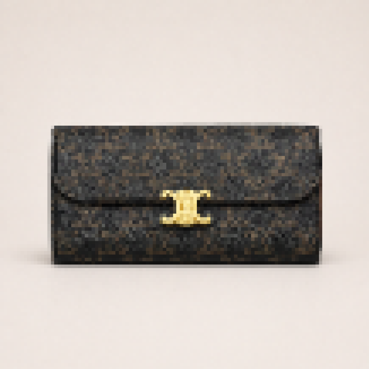 Slim Bifold Clutch Wallet with Clasp Closure for Everyday Use