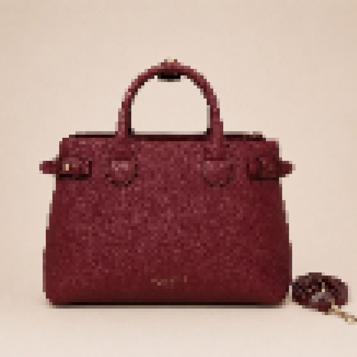 Medium Structured Tote Shoulder Bag for Work & Everyday Carry