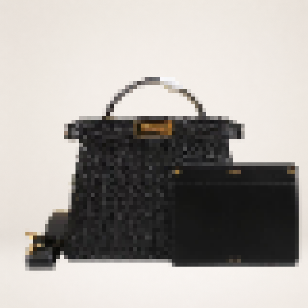 Structured Top Handle Bag with Detachable Strap for Everyday Use