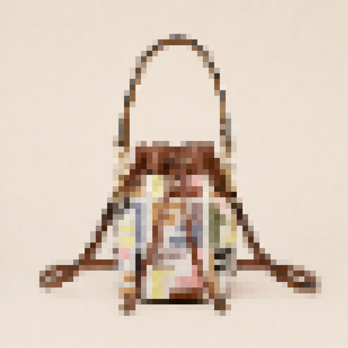 Mini Bucket Crossbody Bag with Drawstring Closure for Everyday Use