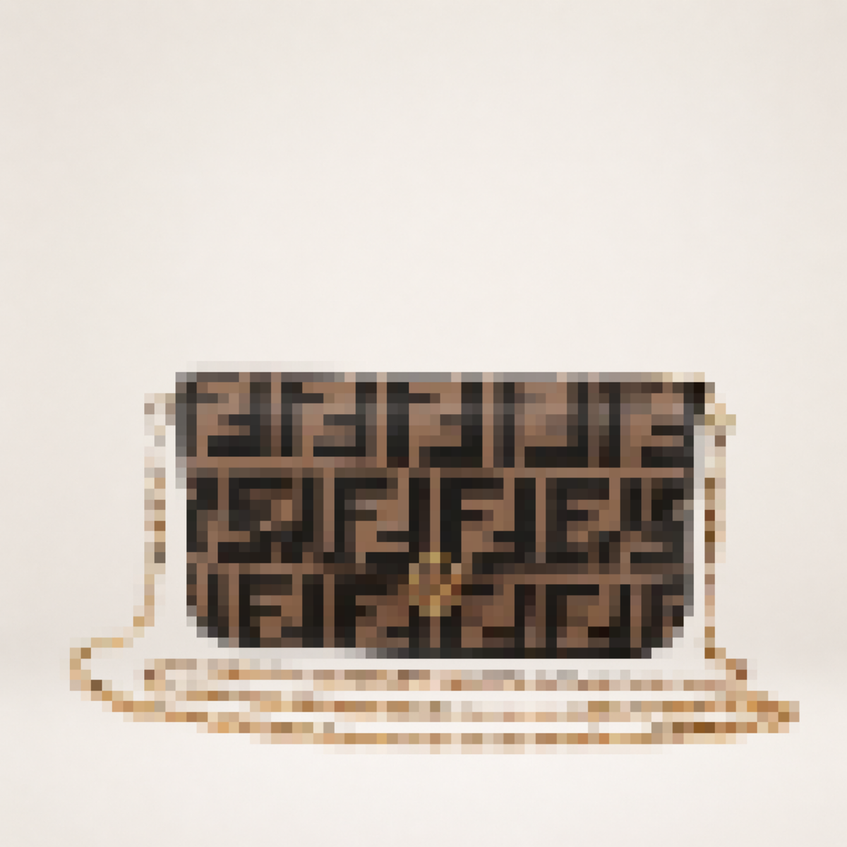 Compact Wallet Crossbody Clutch with Chain Strap and Card Holder Set