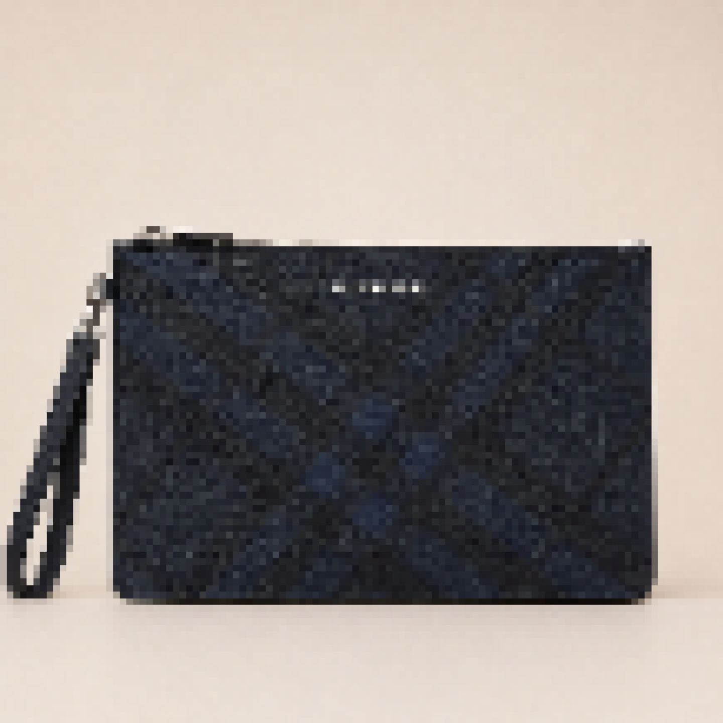 Zip Pouch Clutch Wristlet with Strap for Daily Carry & Travel