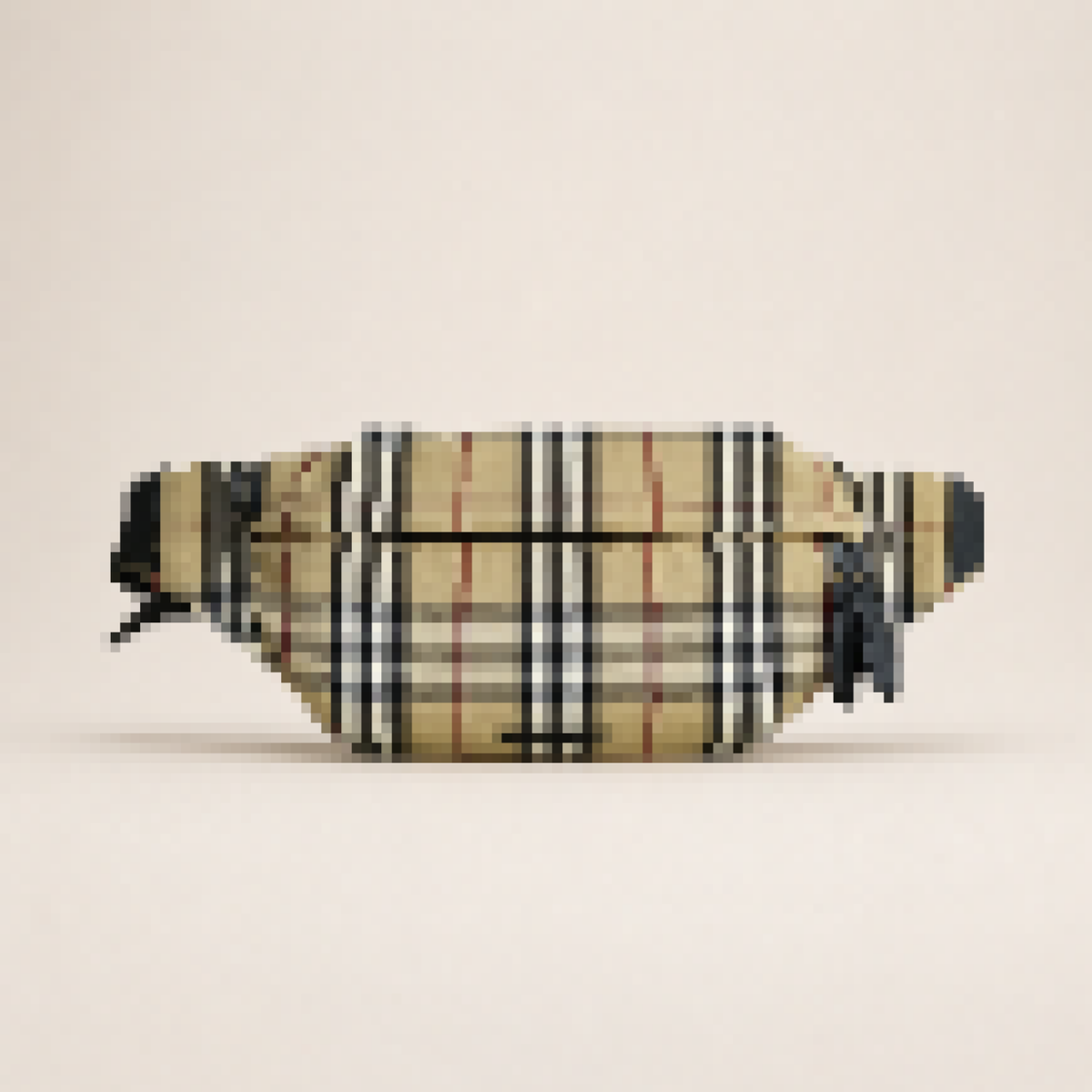 Check Pattern Belt Bag Crossbody Waist Pack for Everyday Use