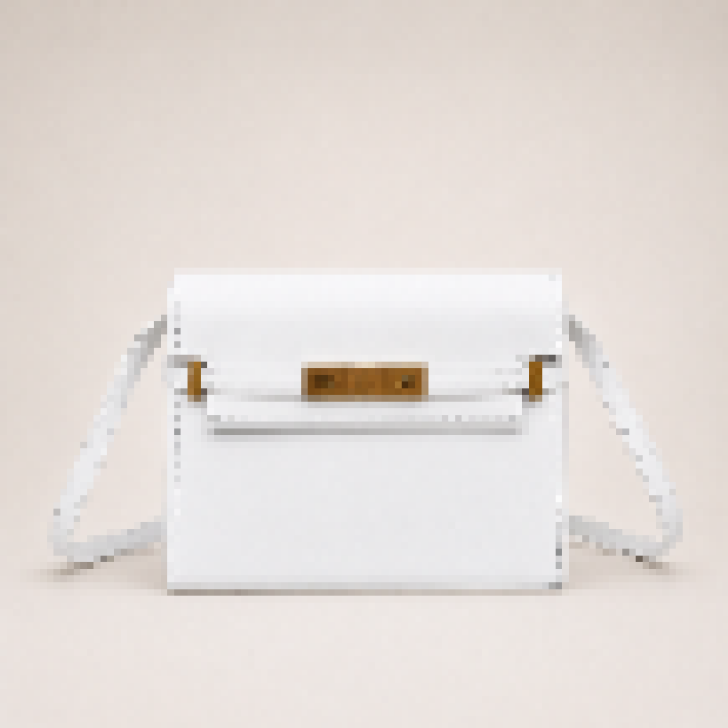 Small Structured Shoulder Crossbody Bag with Adjustable Strap for Daily Carry