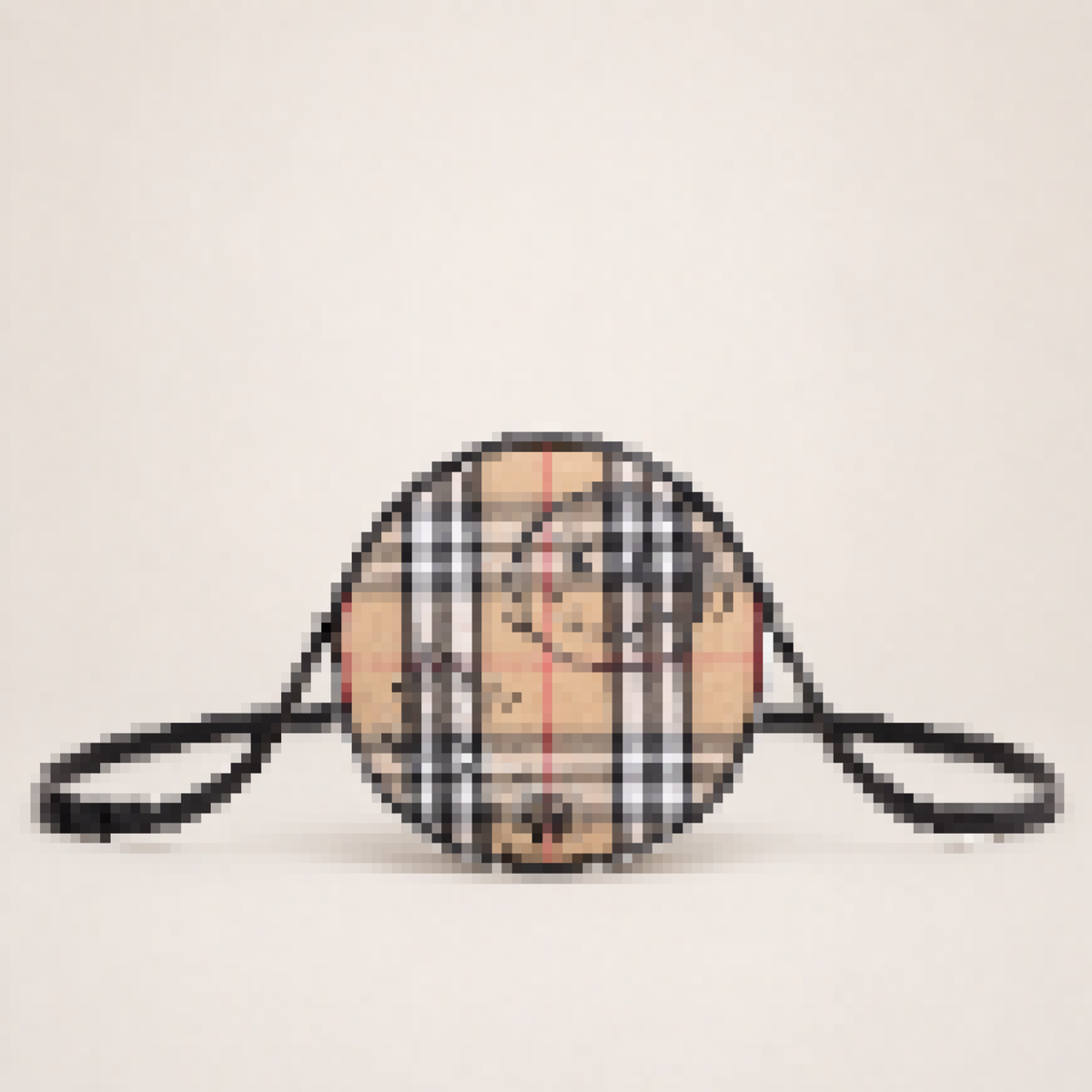 Compact Round Crossbody Bag with Adjustable Strap for Daily Carry