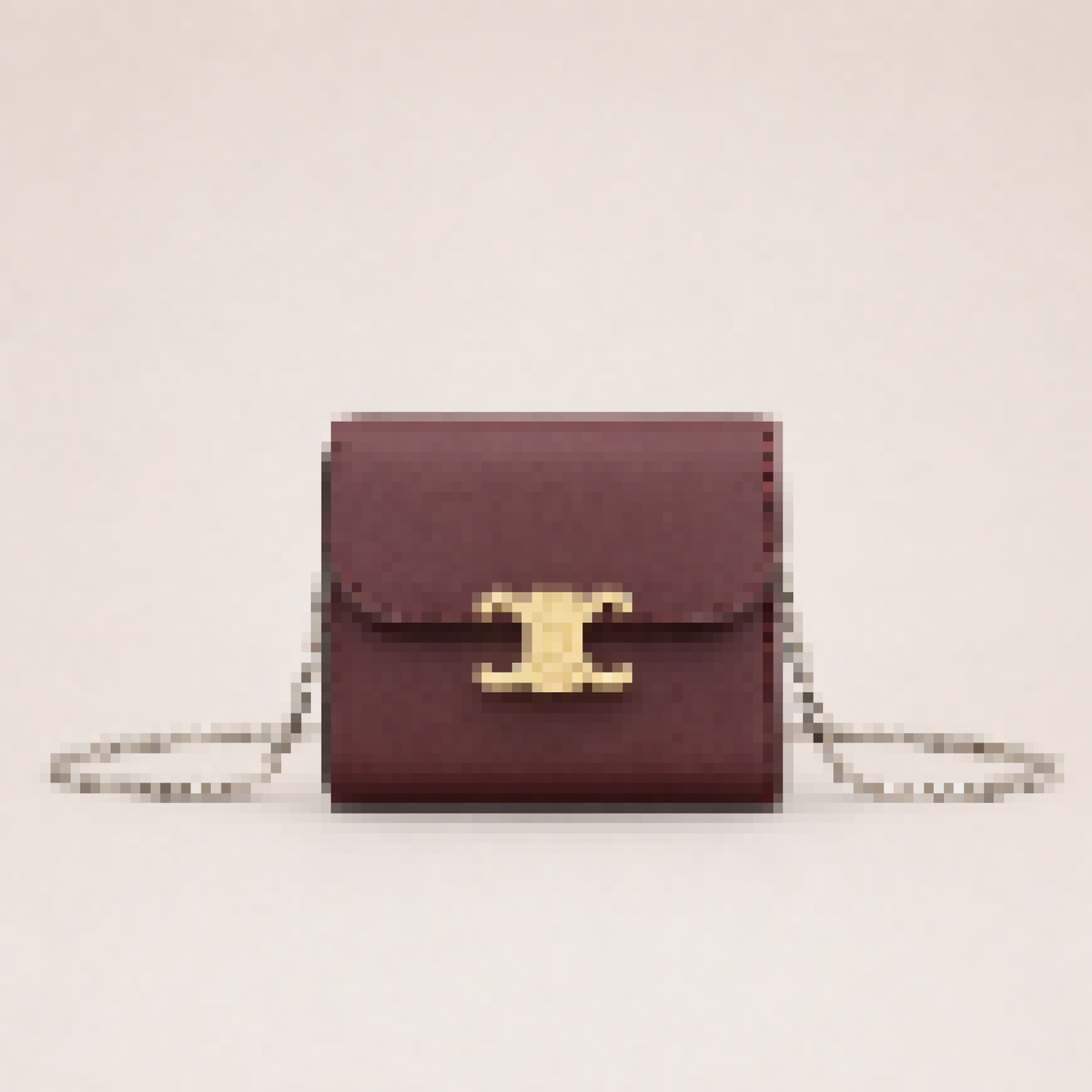 Small Flap Chain Crossbody Bag with Adjustable Strap for Daily Carry
