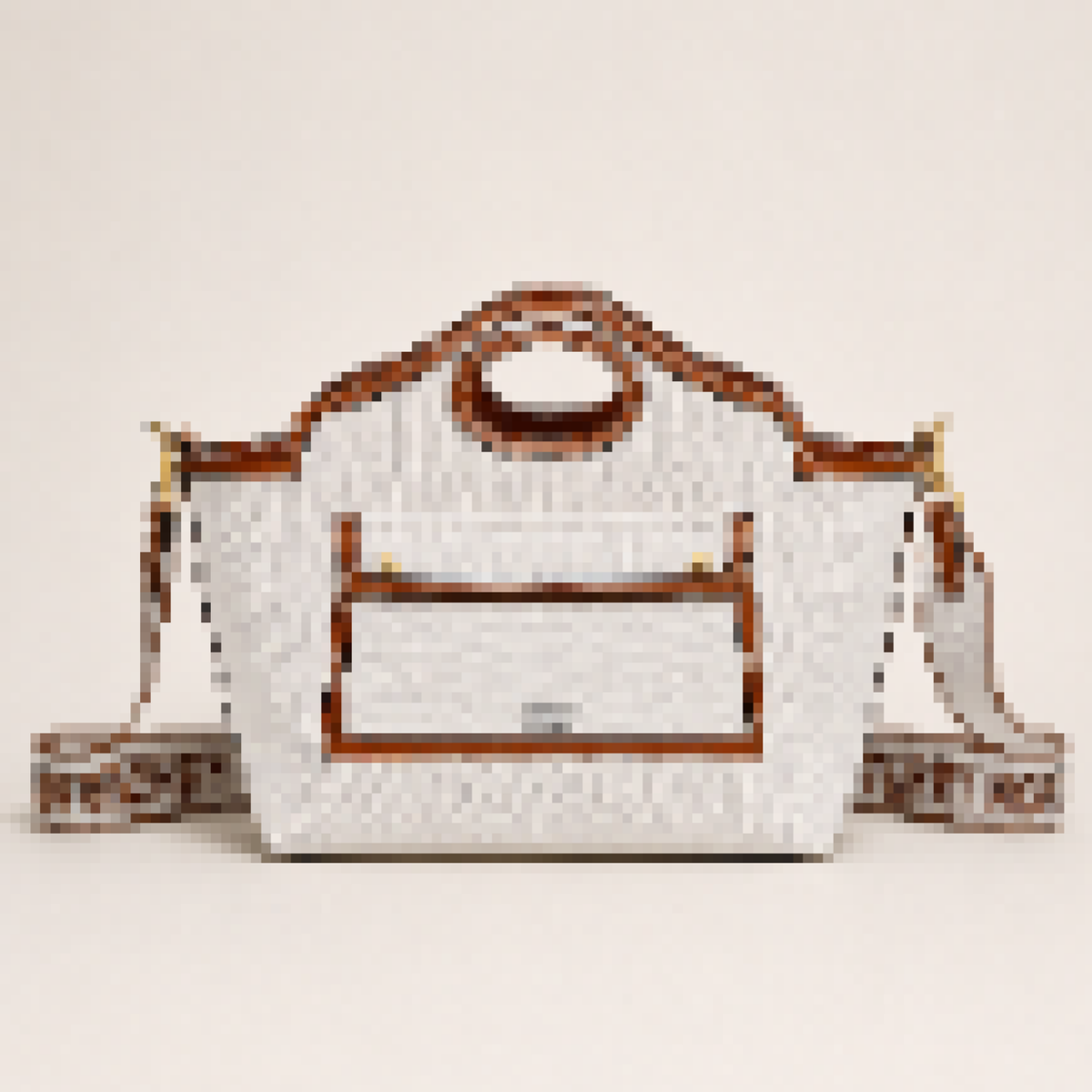 Small Structured Top Handle Crossbody Satchel Bag for Everyday Use