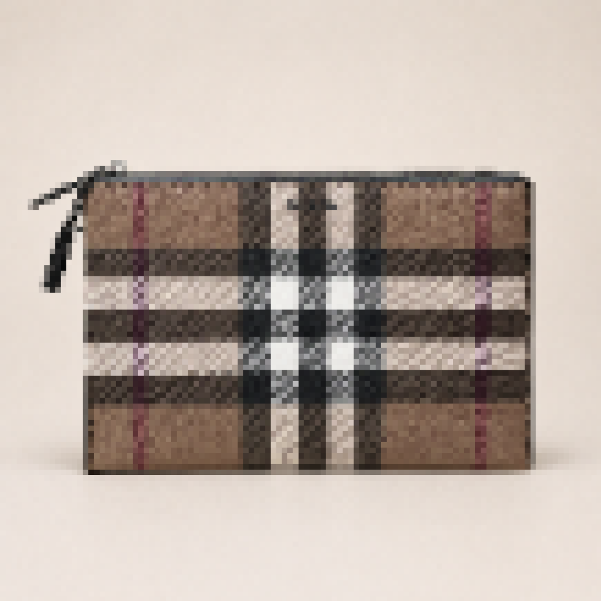 Lightweight Handheld Pouch Clutch Bag with Zip Closure for Everyday Carry