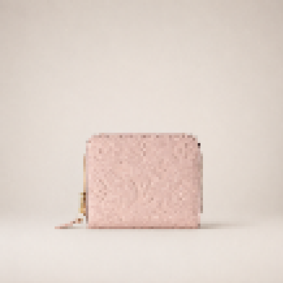 Compact Zip Around Wallet for Women – Mini Leather Wallet with Multiple Compartments for Cards, Cash and Everyday Essentials