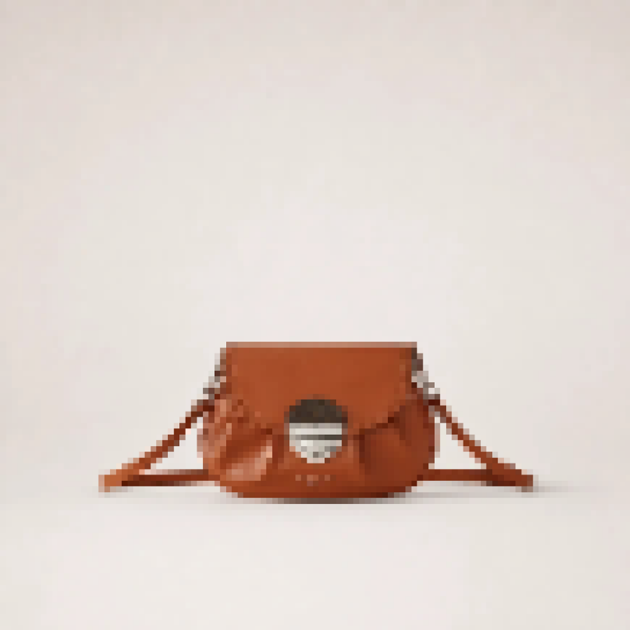 Vintage Inspired Shoulder Bag – Women's Flap Crossbody Purse with Adjustable Strap