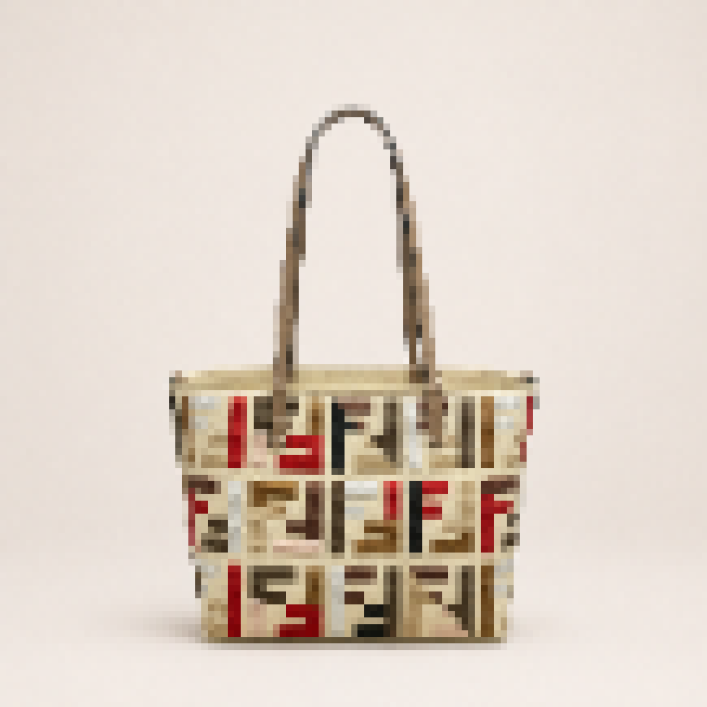 Compact Denim Shoulder Tote – Structured Everyday Carryall Bag