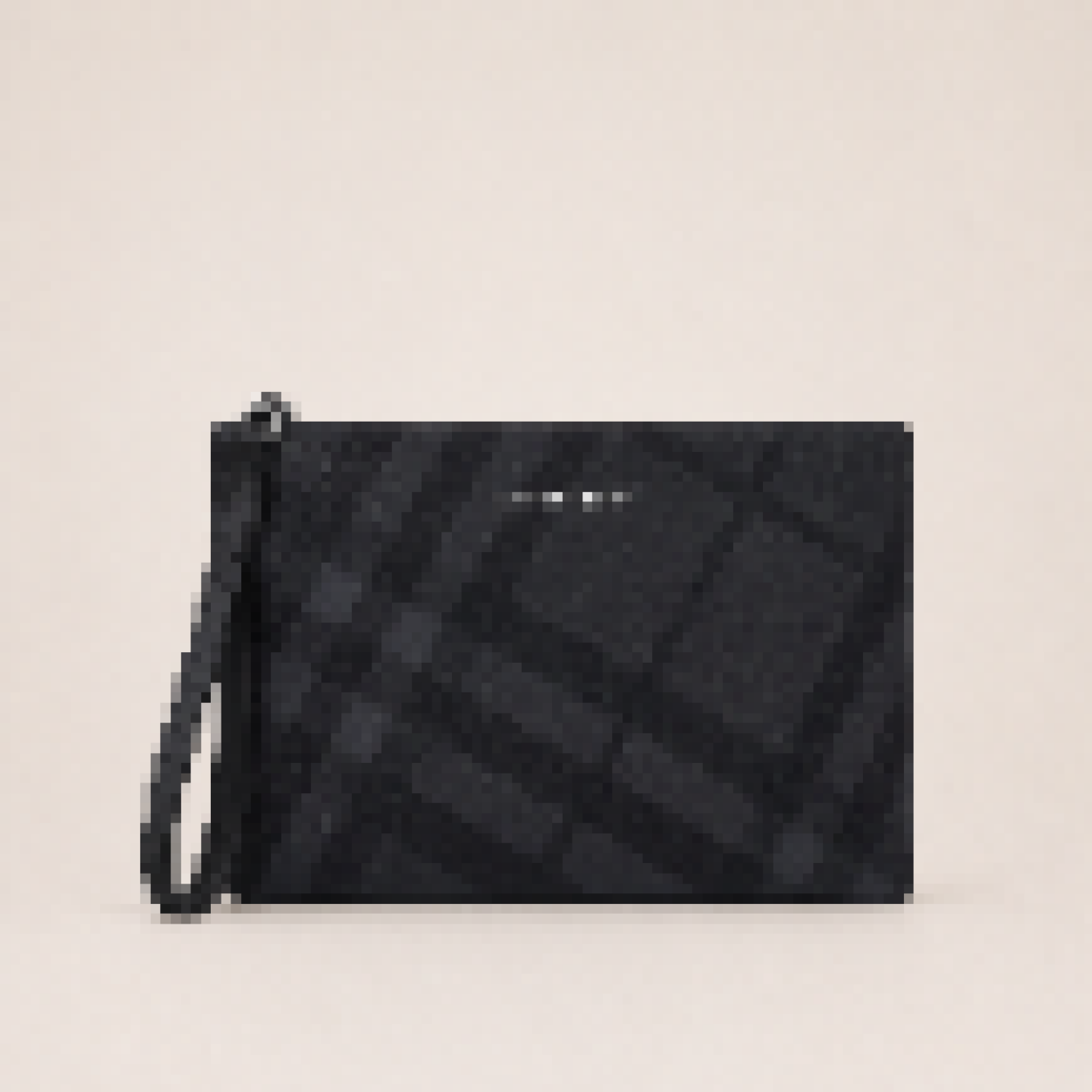 Zip Pouch Clutch Wristlet with Strap for Daily Carry & Travel