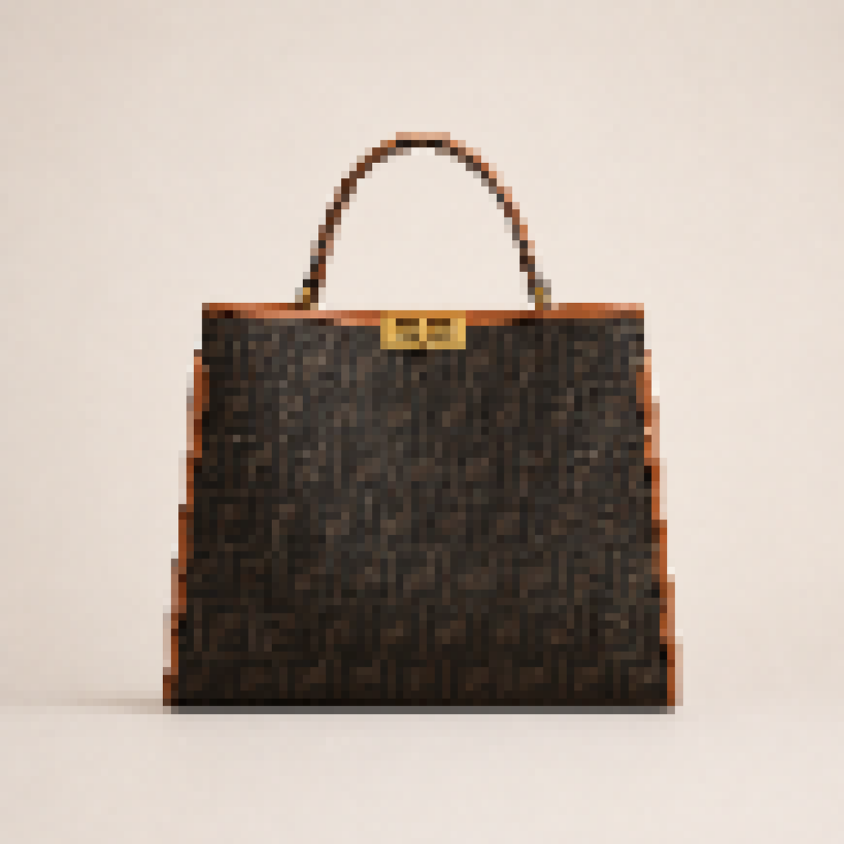 Structured Top Handle Bag with Detachable Strap for Work and Everyday Use