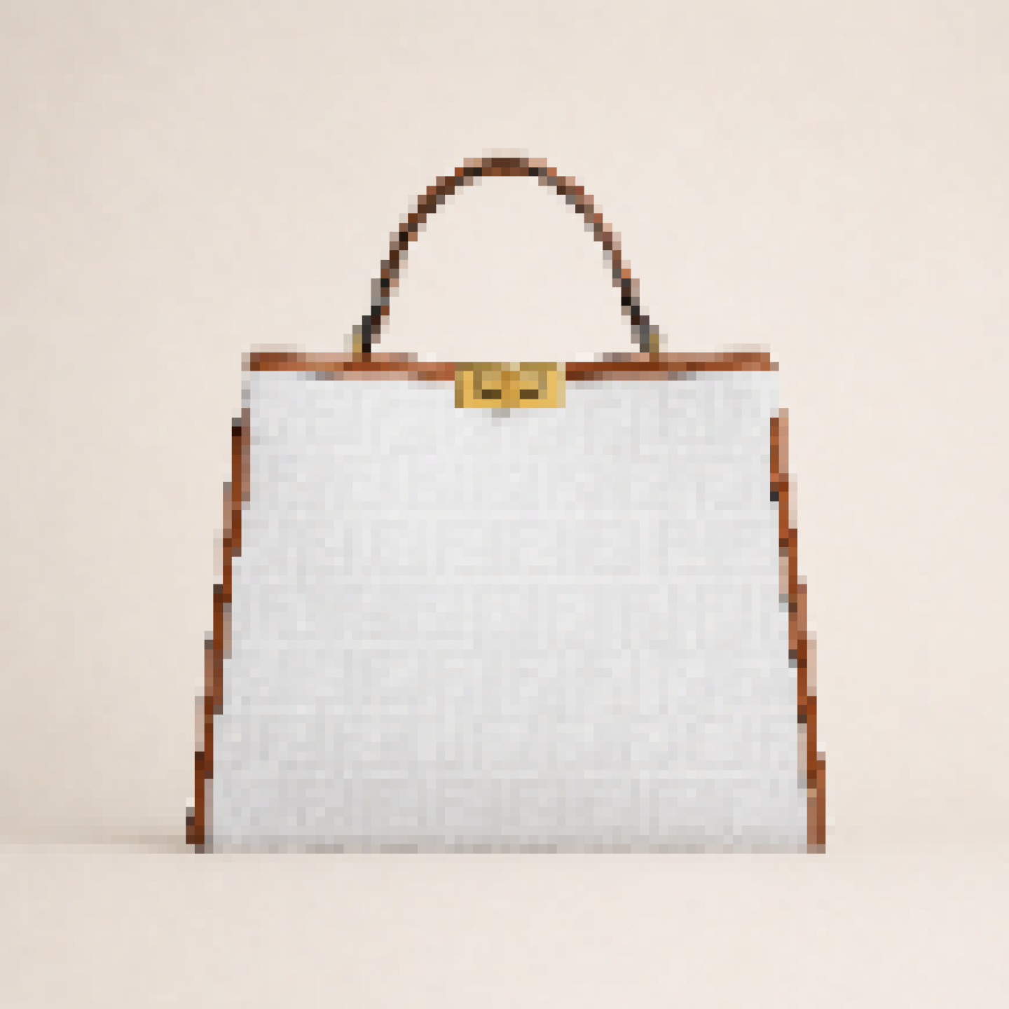 Structured Top Handle Bag with Detachable Strap for Work and Everyday Use