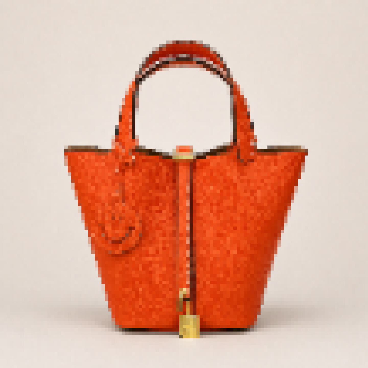 Bucket Tote Top Handle Bag with Spacious Interior for Daily Carry