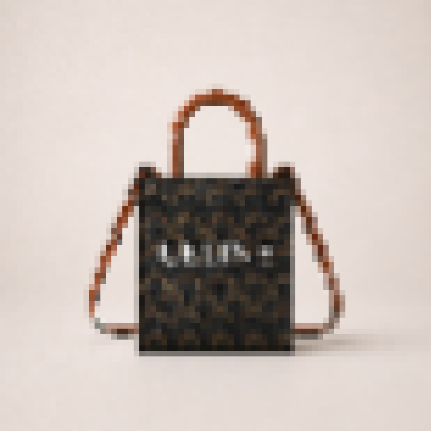 Mini Vertical Structured Tote Bag with Top Handle and Adjustable Strap for Everyday and Travel Use