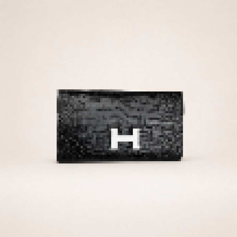 Luxury Croc-Embossed Leather Long Wallet – Elegant Continental Flap Wallet for Women