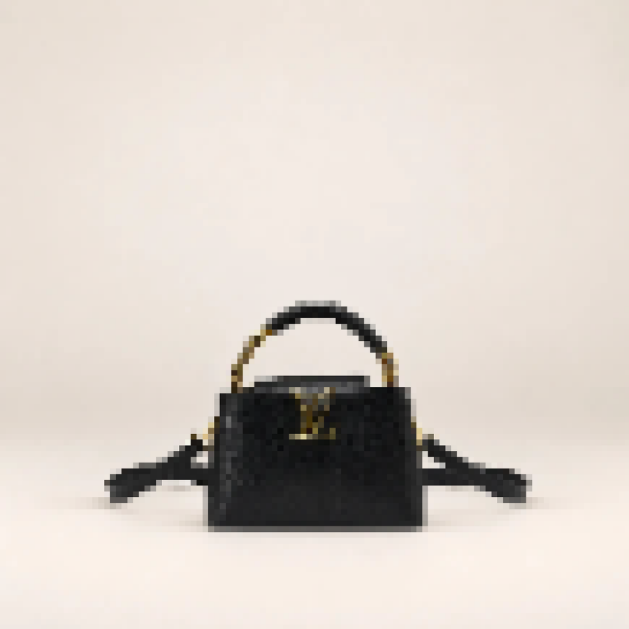 Structured Mini Top Handle Bag – Women's Crossbody Purse with Elegant Classic Design