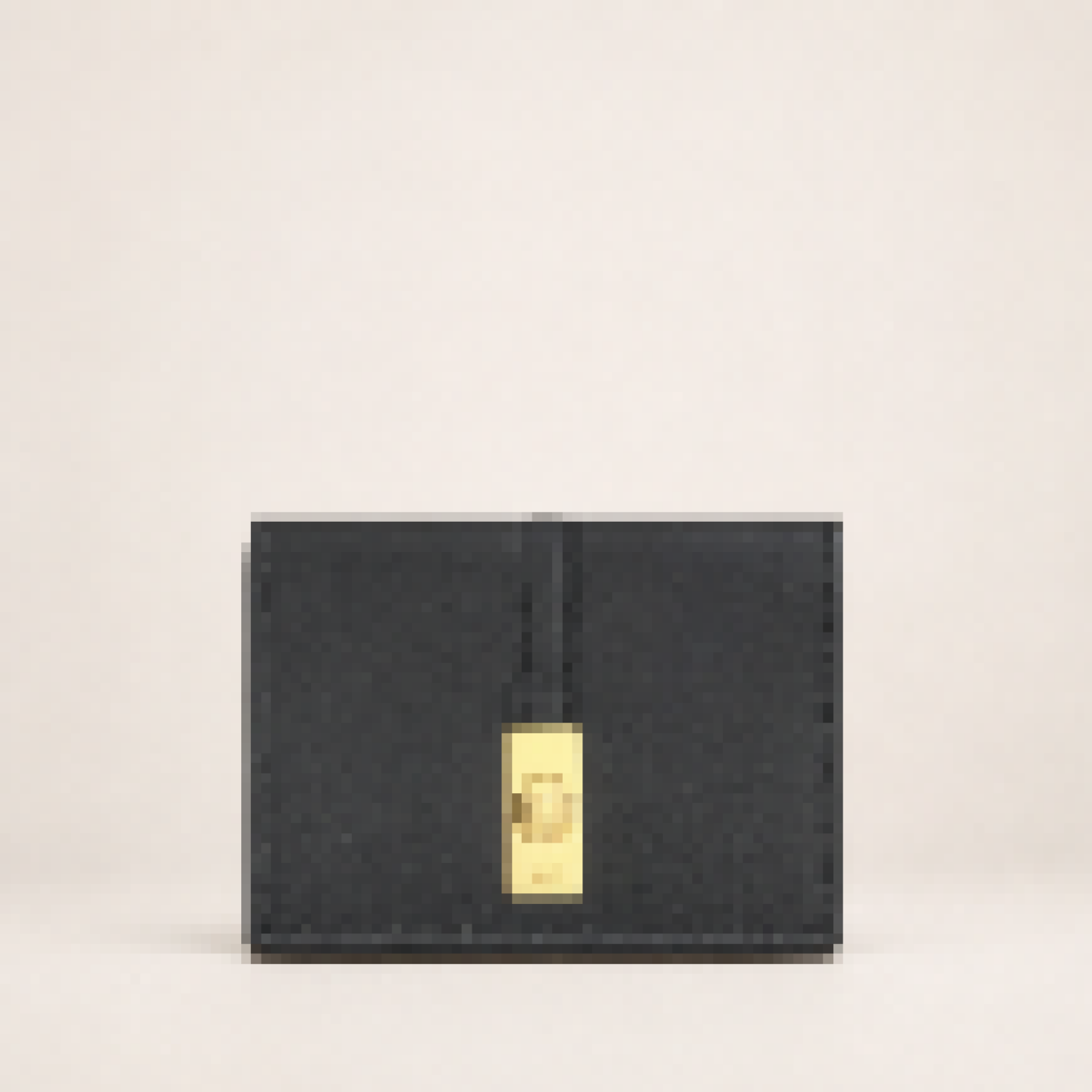 Small Trifold Wallet with Secure Lock Closure for Daily Carry