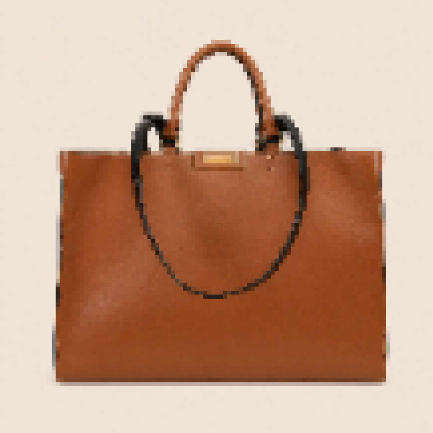 Structured Top Handle Tote Satchel with Dual Compartment Design for Work and Everyday Use