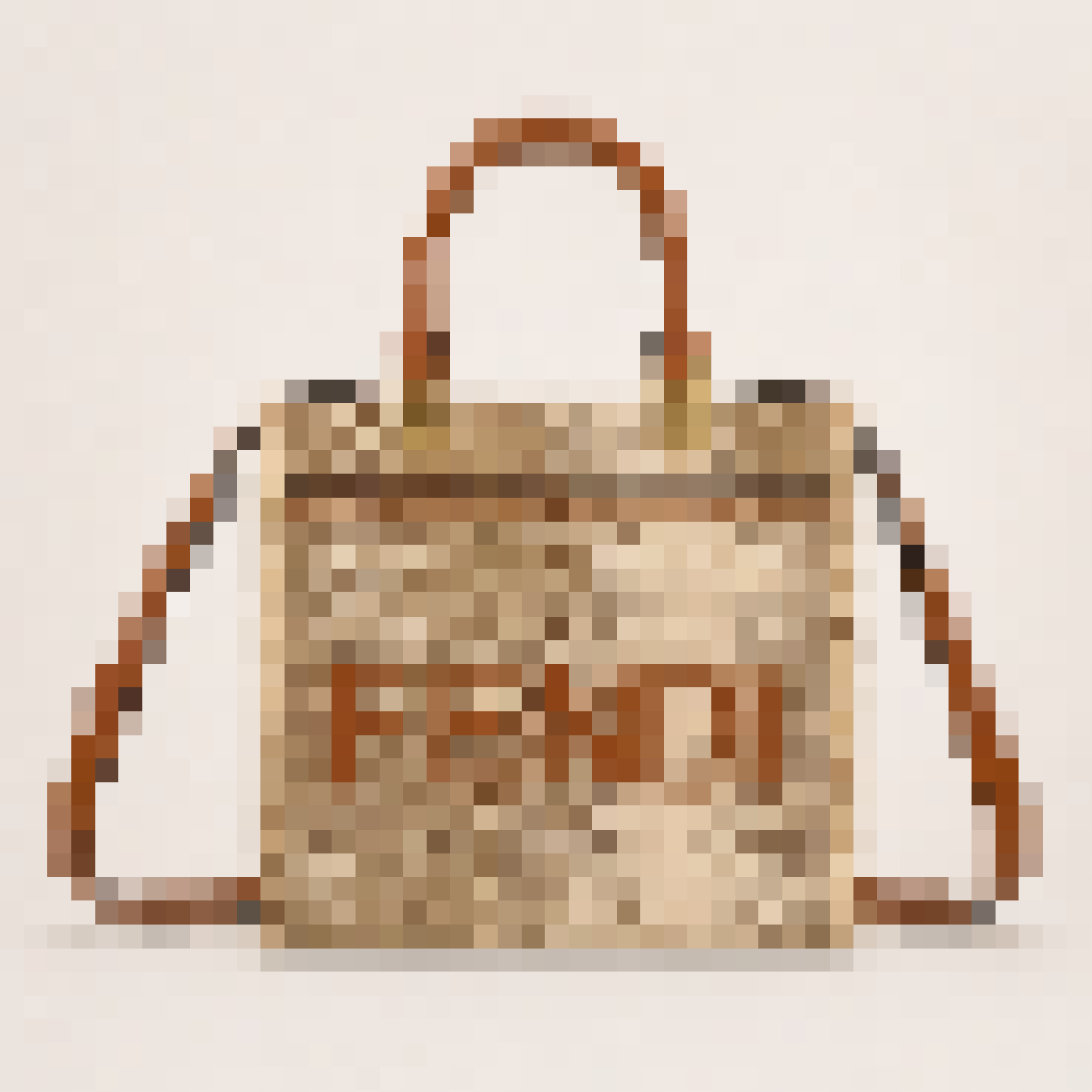 Structured Tote Bag with Top Handle and Shoulder Strap for Everyday Use