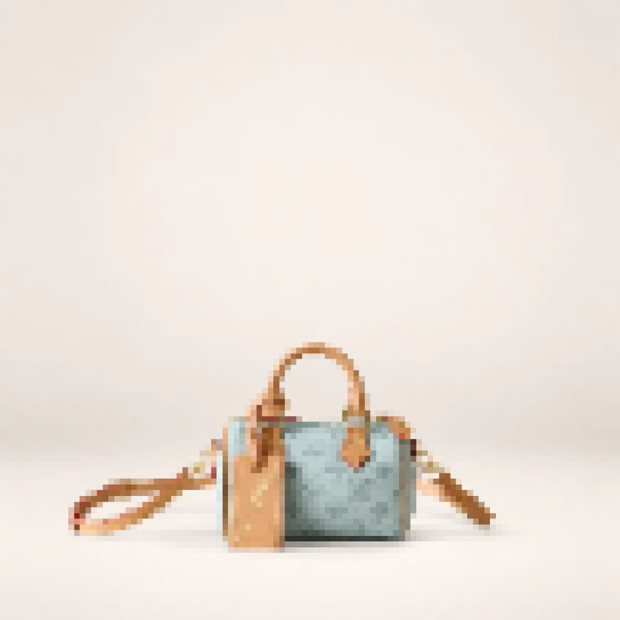 Mini Monogram Boston Bag – Women's Small Top Handle Handbag with Crossbody Strap