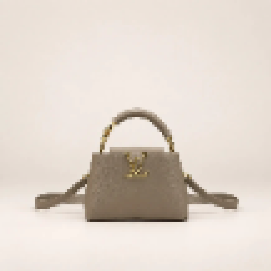 Structured Mini Top Handle Bag – Women's Crossbody Purse with Elegant Classic Design