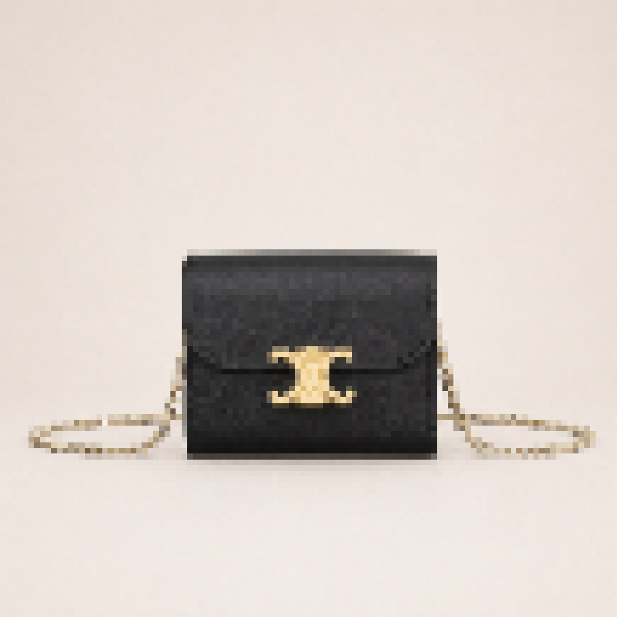 Small Flap Chain Crossbody Bag with Adjustable Strap for Daily Carry