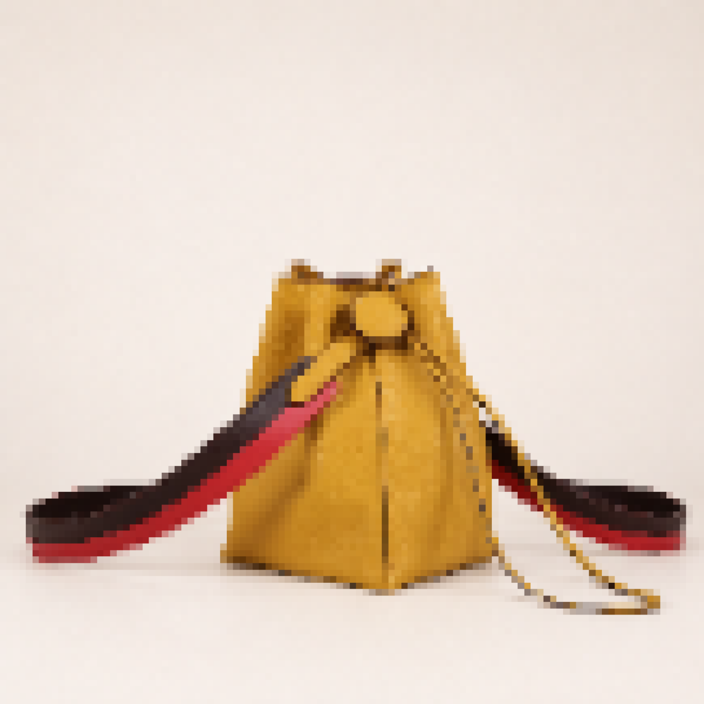 Crossbody Drawstring Bucket Bag with Adjustable Strap for Daily Carry