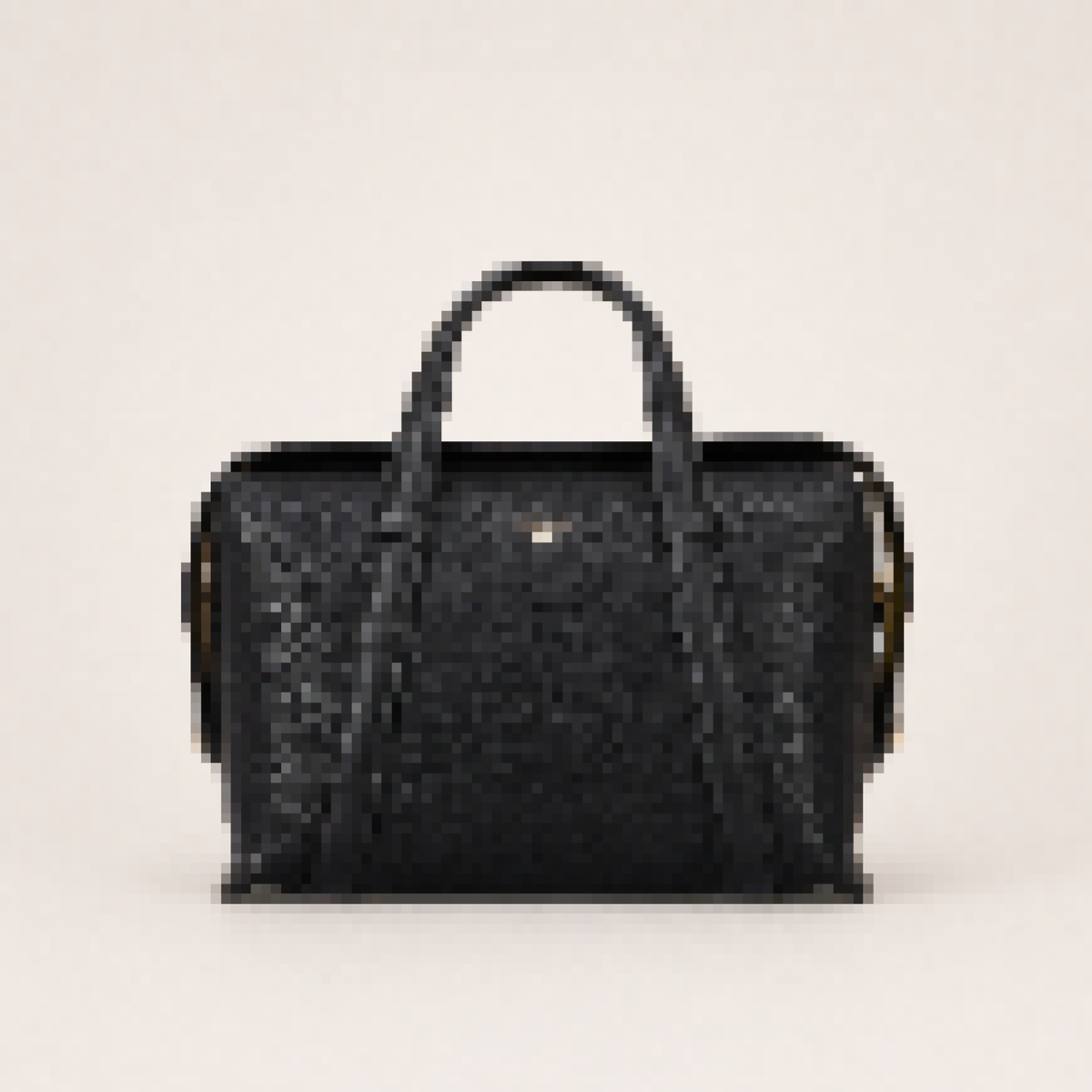 Structured Boston Satchel with Top Handle and Adjustable Strap for Everyday Use