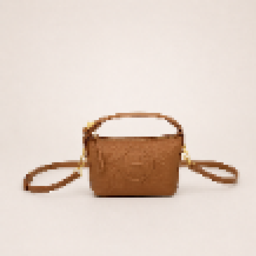 Luxury Mini Crossbody Camera Bag with Adjustable Strap – Compact Everyday Shoulder Purse