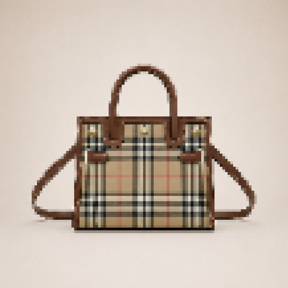 Small Structured Top Handle Crossbody Bag for Travel & Everyday Use