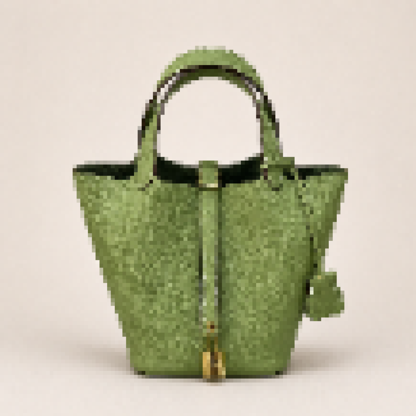 Bucket Tote Top Handle Bag with Spacious Interior for Daily Carry