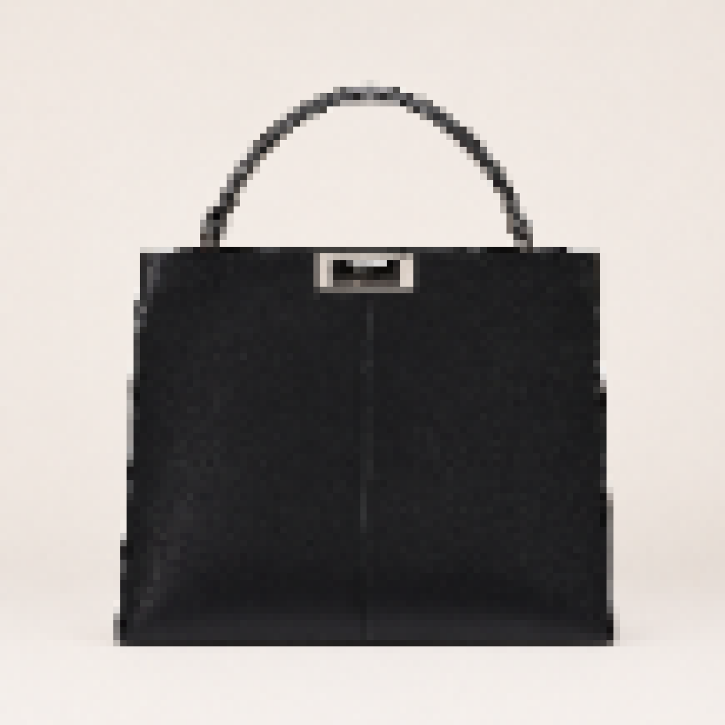 Structured Top Handle Tote Bag with Detachable Strap for Work and Everyday Use