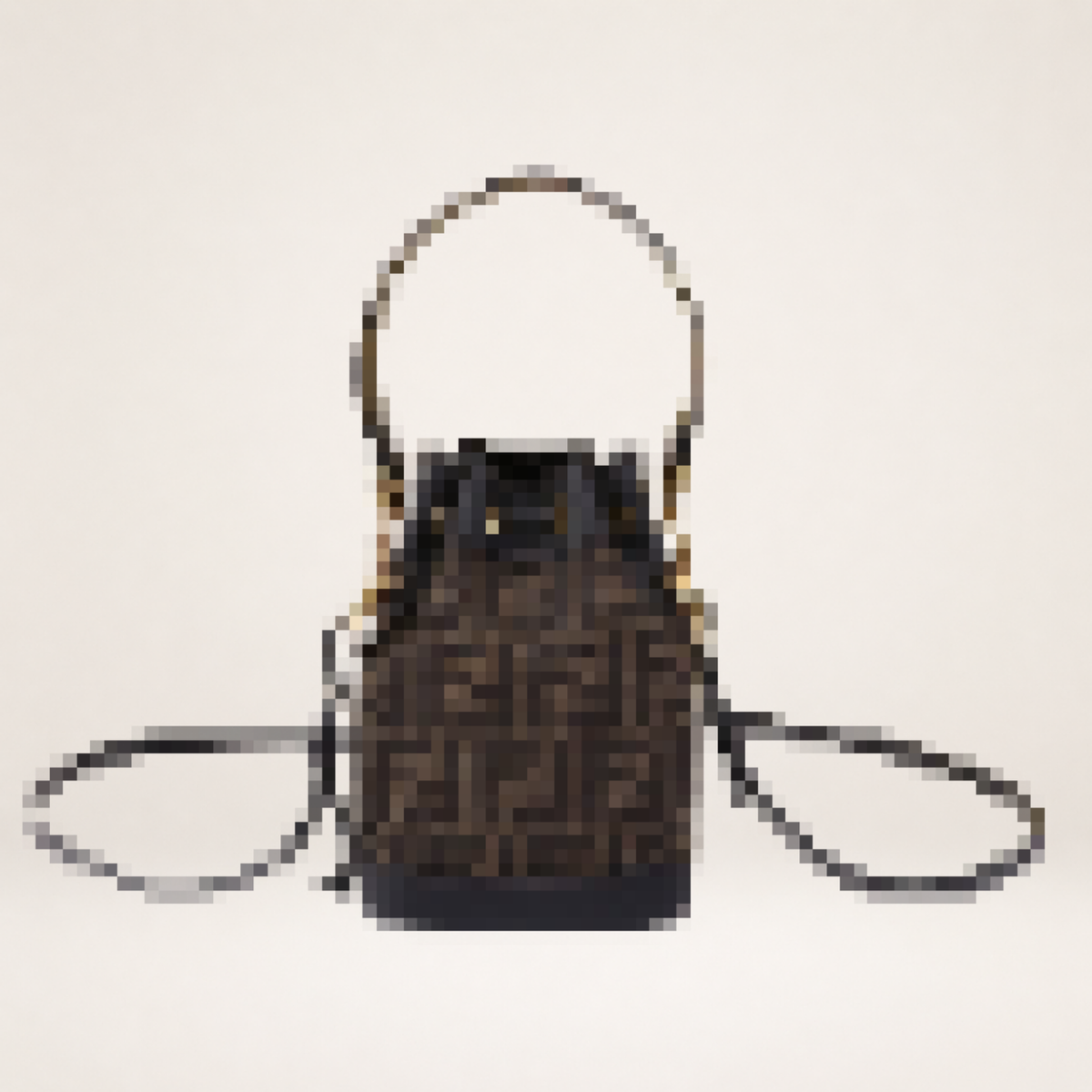 Mini Bucket Bag with Top Handle and Adjustable Strap for Everyday Use