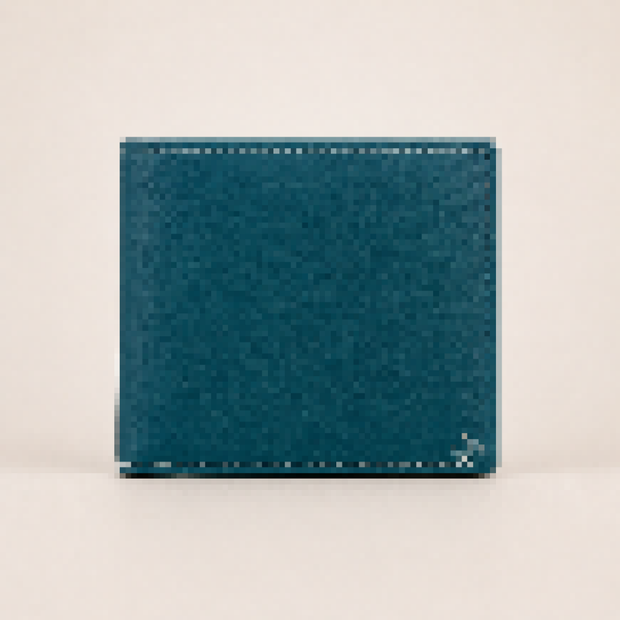 Elegant Compact Leather Bifold Wallet – Premium Slim Everyday Wallet with Refined Minimalist Design