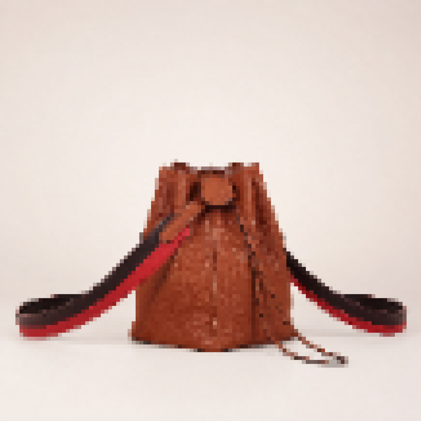 Crossbody Drawstring Bucket Bag with Adjustable Strap for Daily Carry