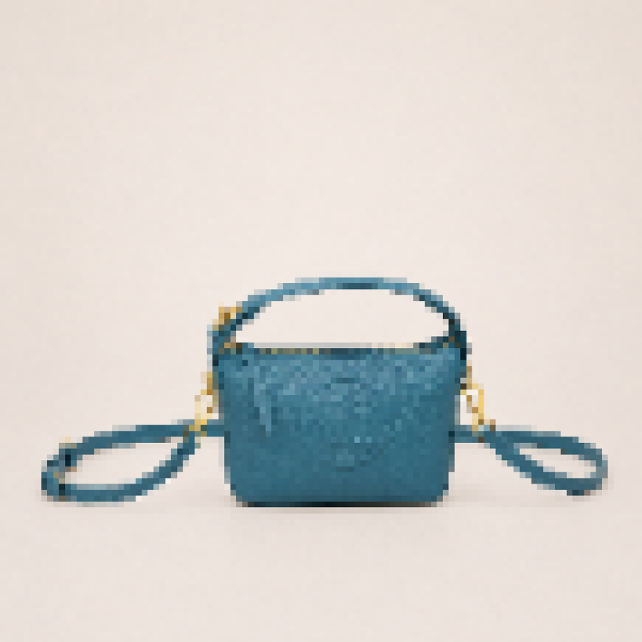 Luxury Mini Crossbody Camera Bag with Adjustable Strap – Compact Everyday Shoulder Purse
