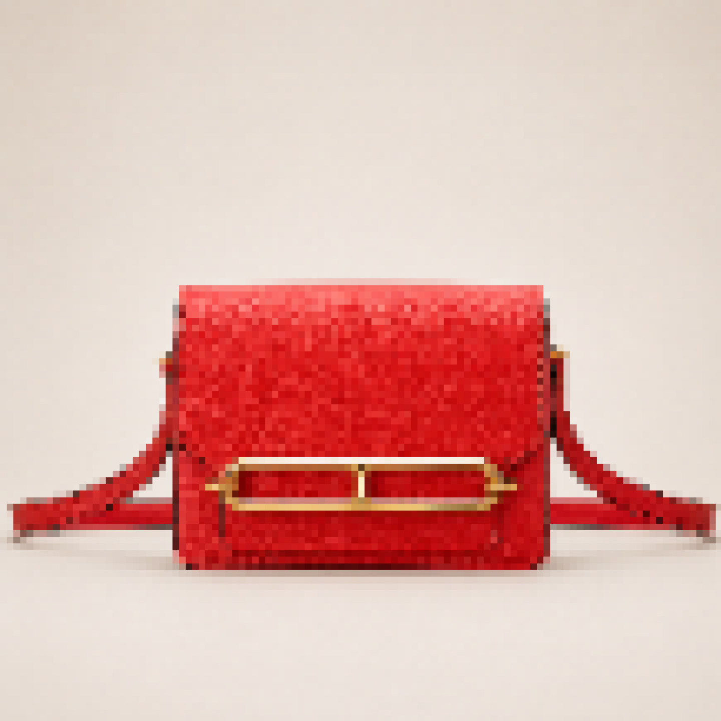 Compact Structured Shoulder Crossbody Bag with Adjustable Strap for Daily Carry