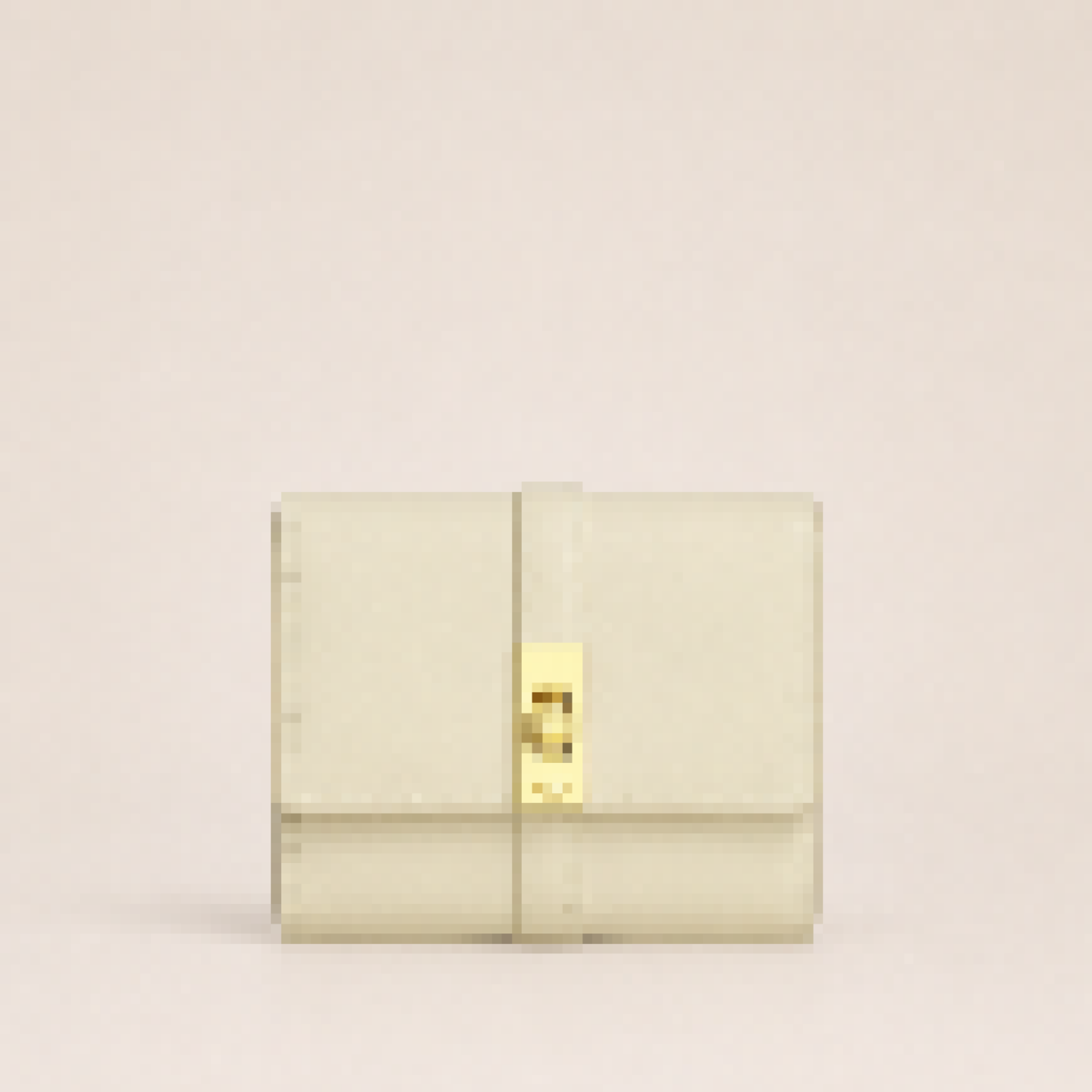 Small Trifold Wallet with Secure Lock Closure for Daily Carry