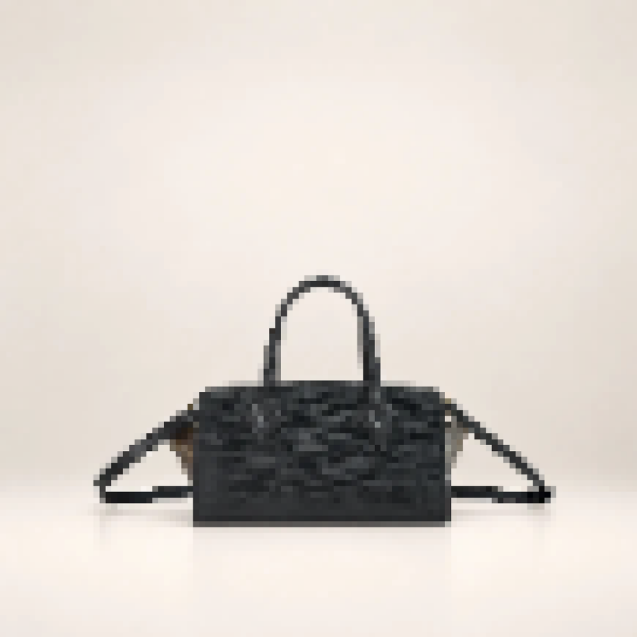 Structured East-West Handbag – Women's Top Handle Shoulder Bag with Minimalist Design