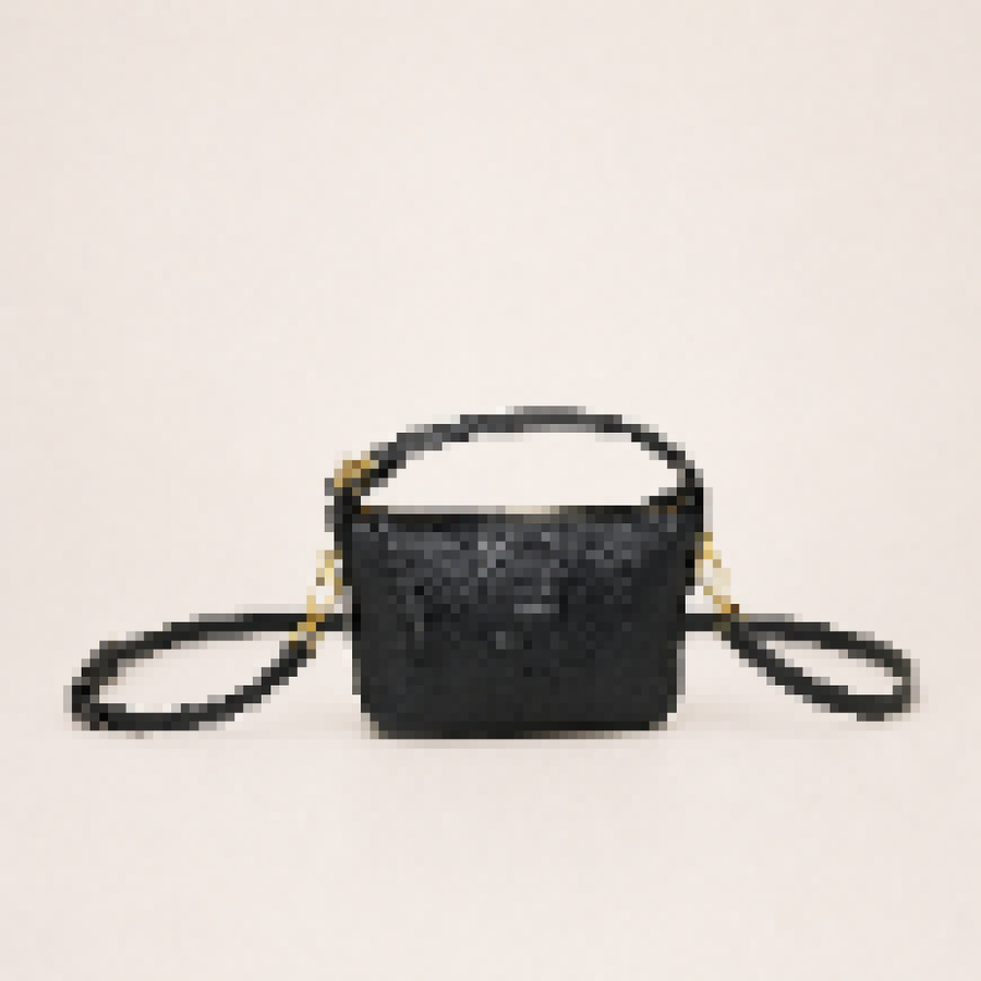 Luxury Mini Crossbody Camera Bag with Adjustable Strap – Compact Everyday Shoulder Purse