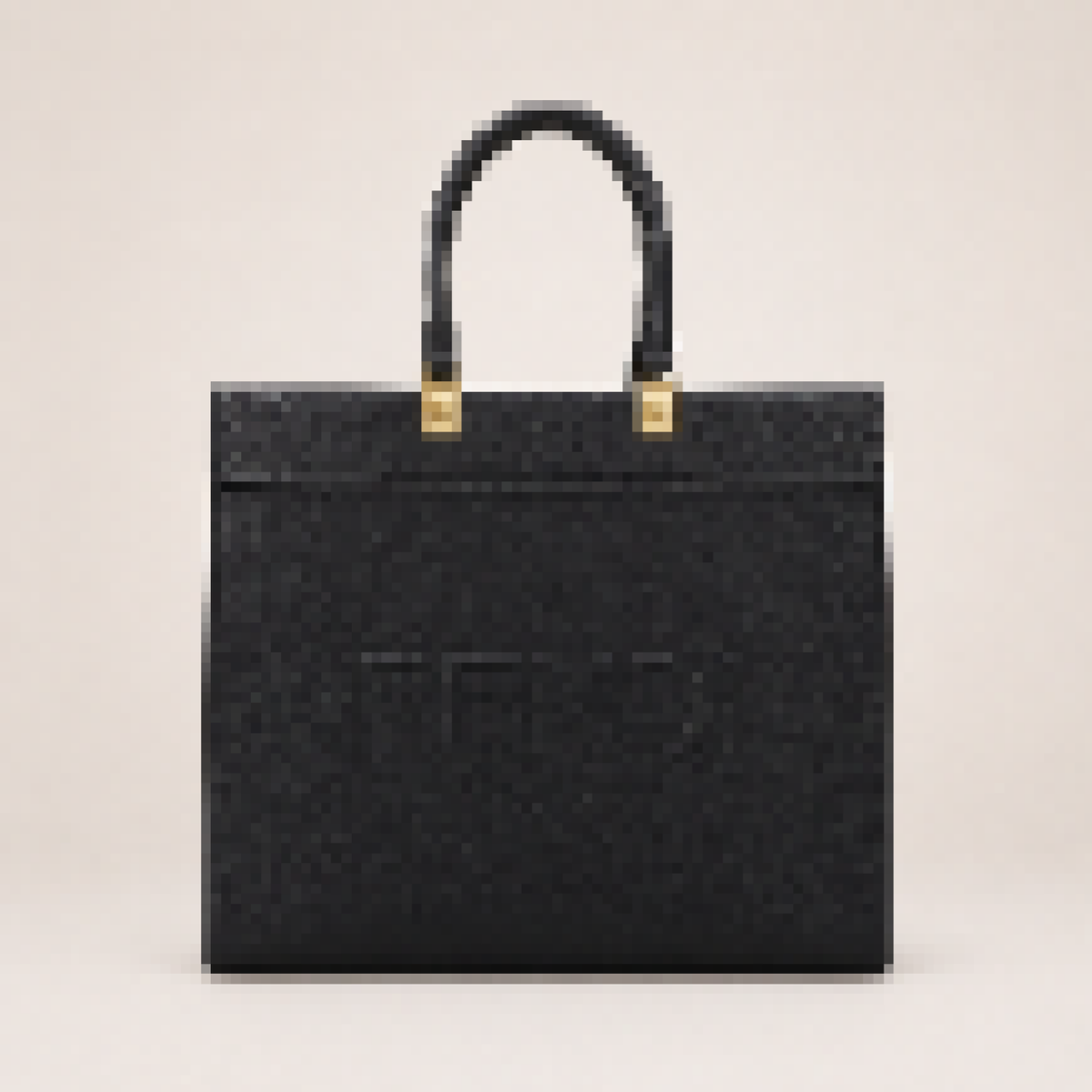 Structured Tote Bag with Top Handle and Adjustable Strap for Work and Everyday Use