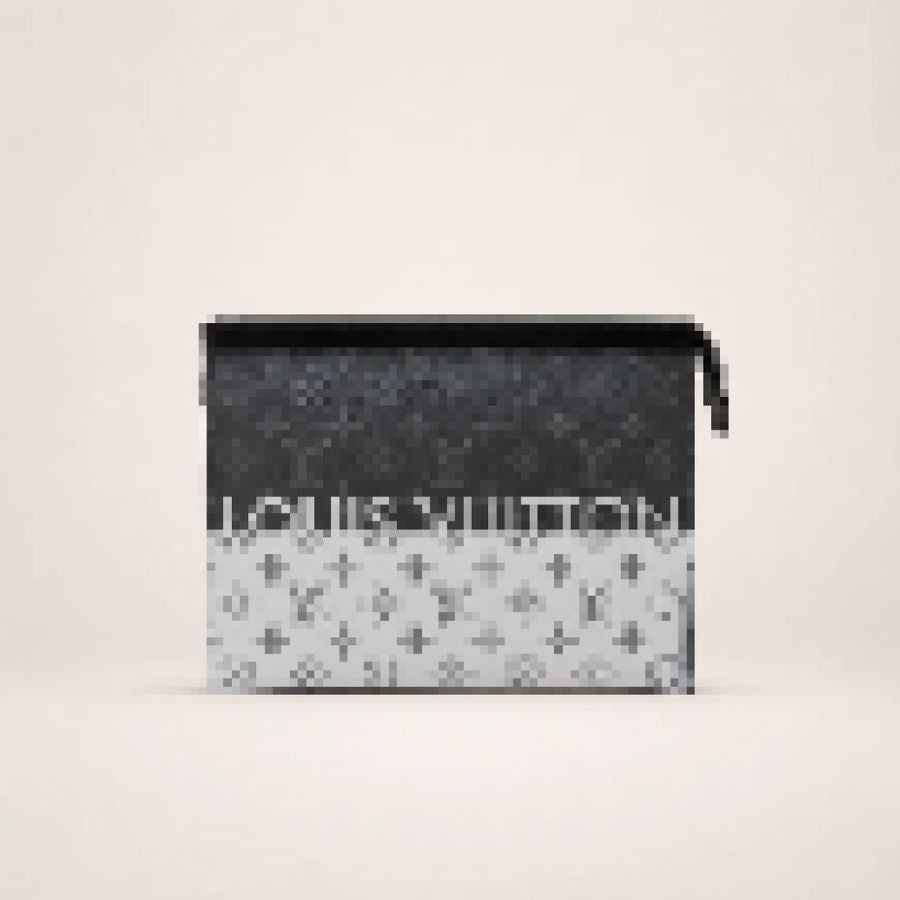 Men’s Slim Zip Pouch, Modern Clutch Wallet for Travel, Work and Everyday Carry