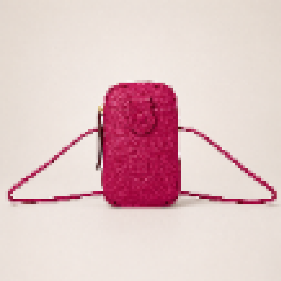 Luxury Mini Leather Phone Crossbody Bag for Women – Compact Hands-Free Cell Phone Shoulder Purse