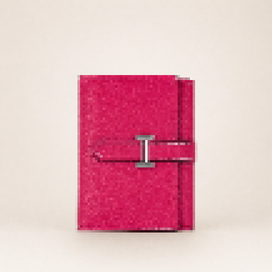 Luxury Compact Leather Wallet – Elegant Snap Closure Card Holder for Men & Women