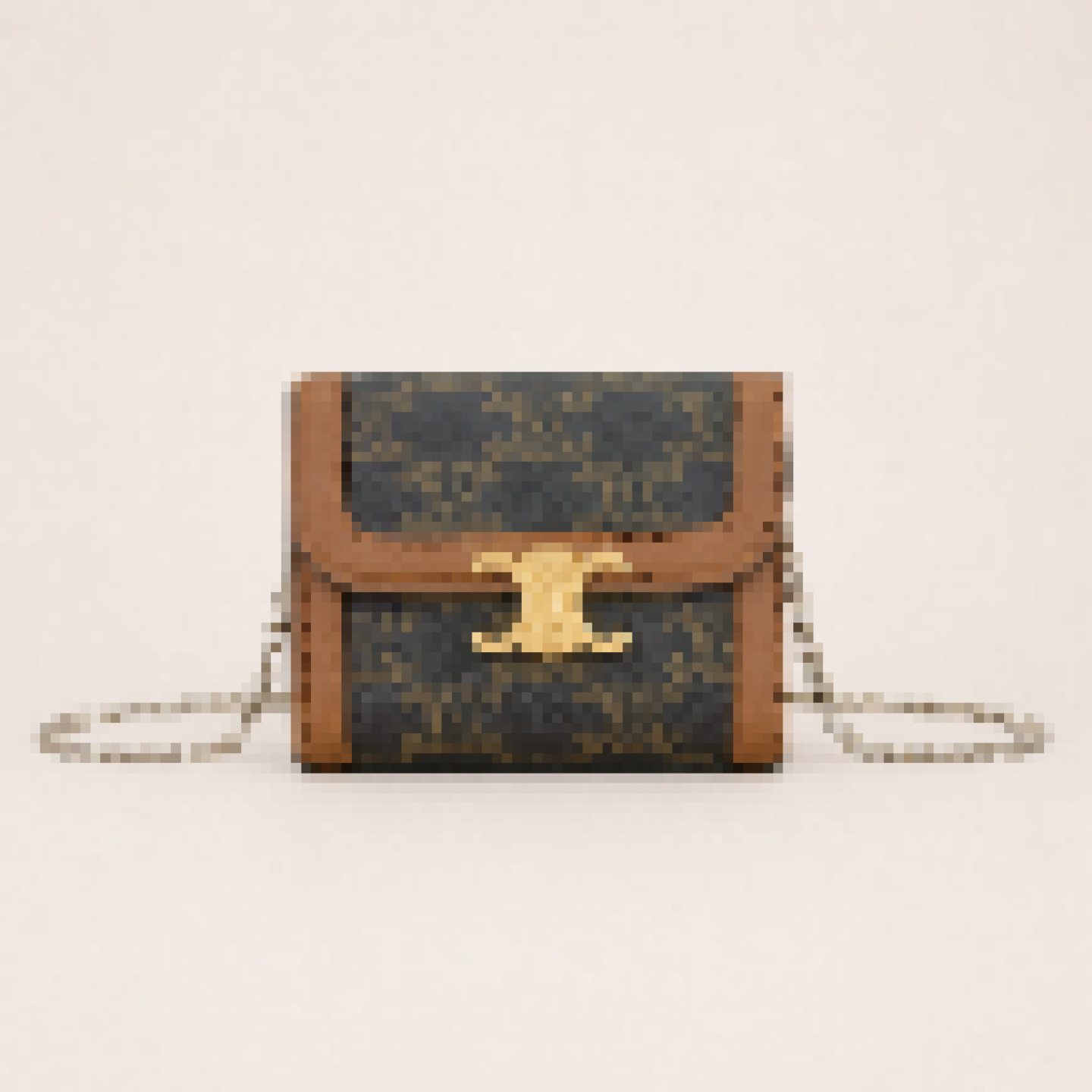 Small Flap Chain Crossbody Bag with Adjustable Strap for Daily Carry