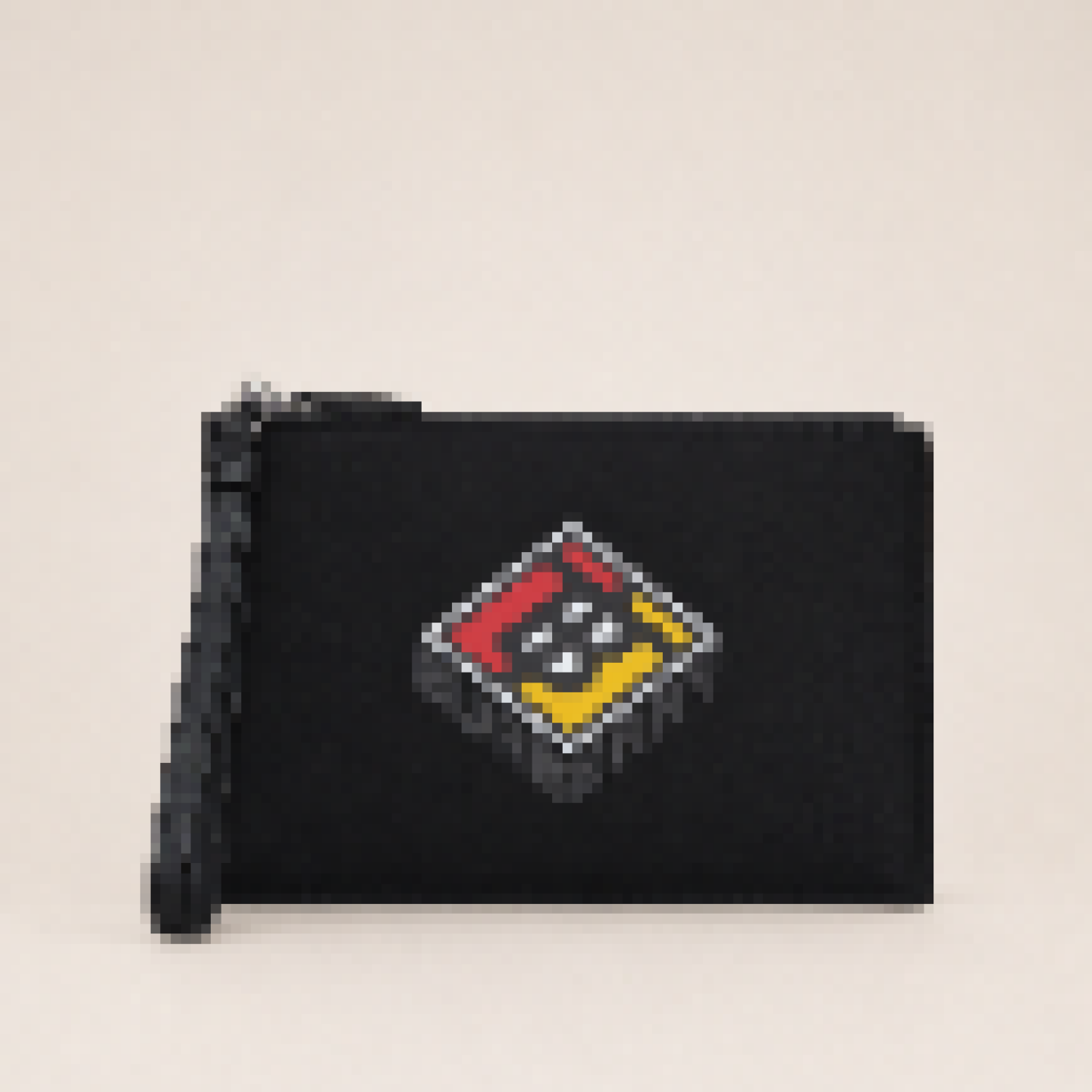 Zip Pouch Clutch Wristlet with Strap for Daily Carry & Travel