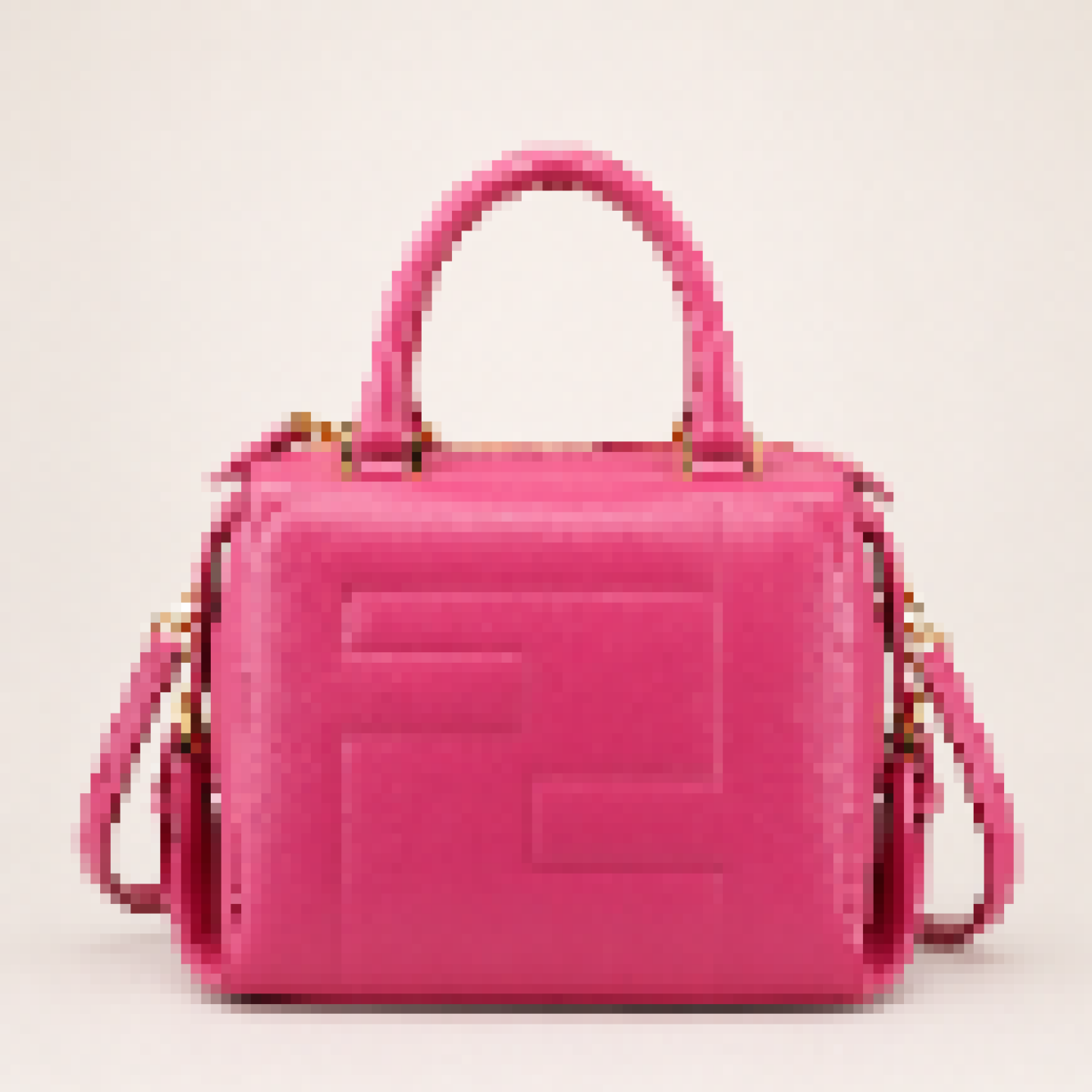 Mini Structured Camera Crossbody Satchel with Top Handle for Everyday Use